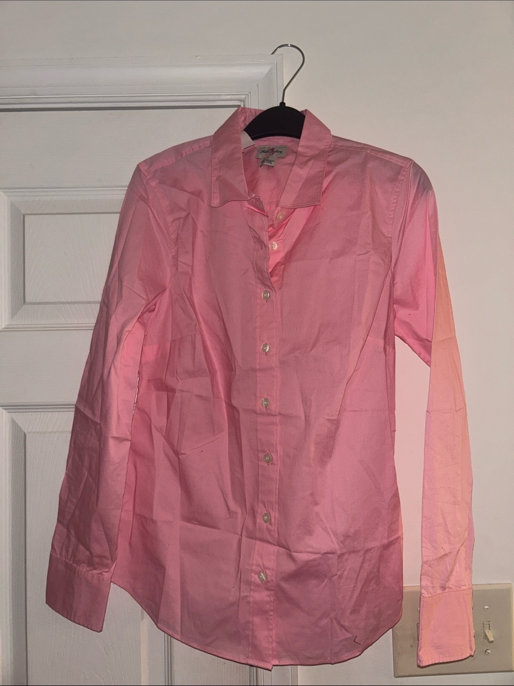 J. Crew Pink Button-Down Shirt